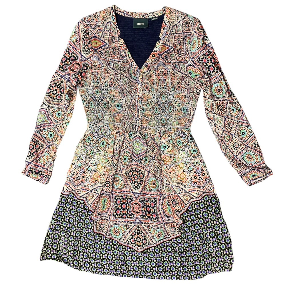 Anthropologie Tiled Amethyst Dress size S - Picture 7 of 8